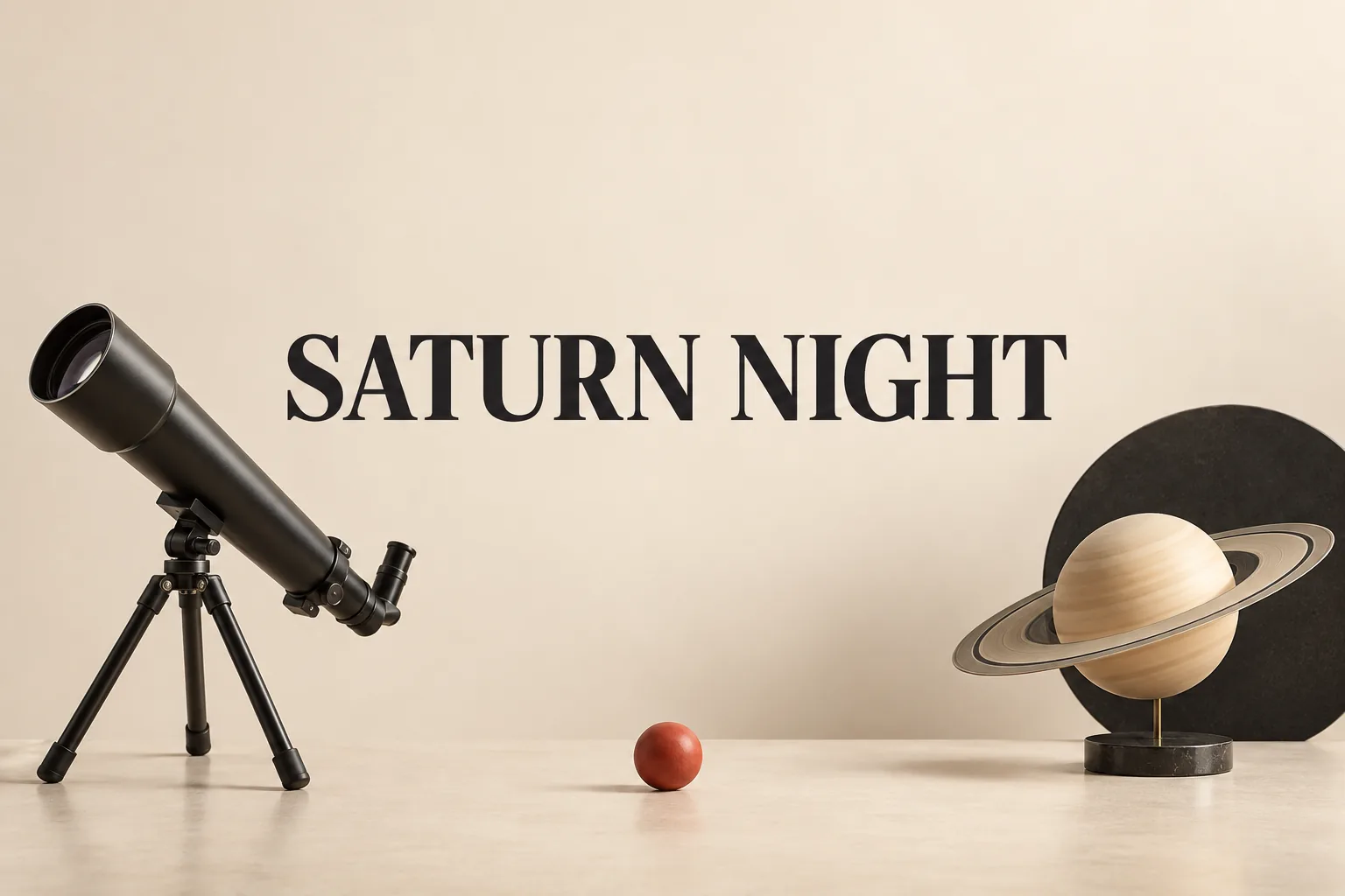 2026年の世界宇宙週間は10月4日〜10日。東京なら土星を見よう의 SATURN NIGHT 관련 대표 이미지