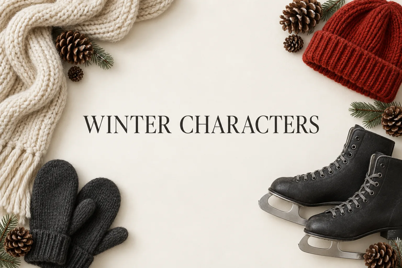 GU×ちいかわ 2026年コラボはいつ？第1弾・第2弾と購入前の確認点의 WINTER CHARACTERS 관련 대표 이미지