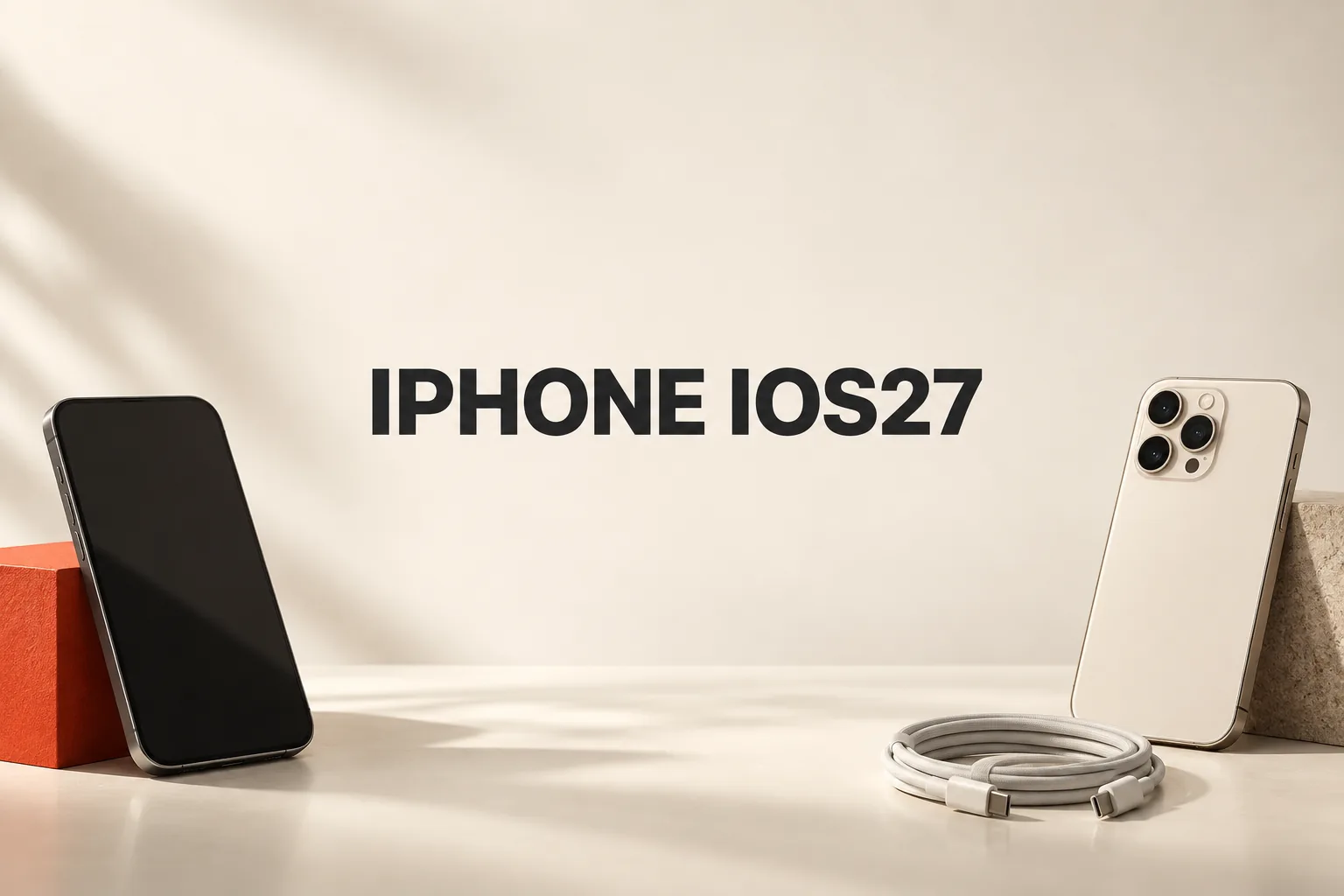 iOS 27に対応していても安心は早い？ 日本語ユーザーが確認したい機種と機能の条件의 IPHONE IOS27 관련 대표 이미지