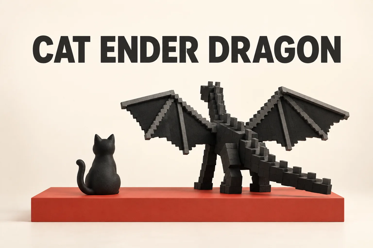 【ネコちゃん出演】ガチで『ネコ』がすべてを決めるエンドラ討伐!【マイクラ】의 CAT ENDER DRAGON 관련 대표 이미지
