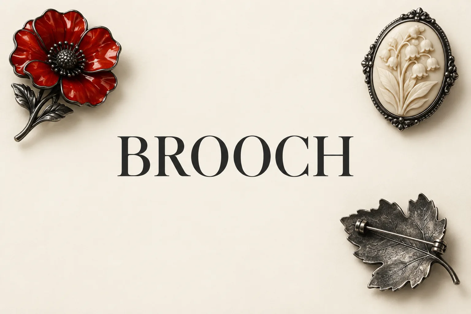 ブローチはどこに着ける？視線・生地・素材で決める選び方의 BROOCH 관련 대표 이미지