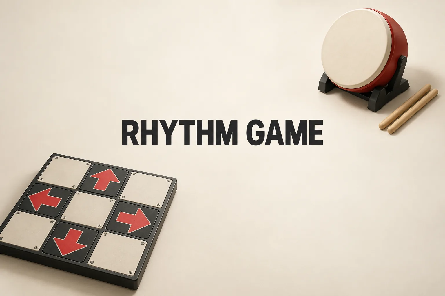 「リズム天国する！」なら何をする？ひとり用と4人用の違い의 RHYTHM GAME 관련 대표 이미지