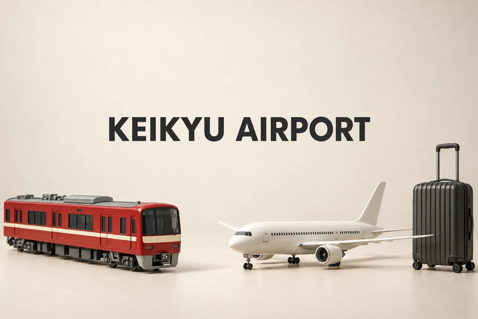 京急線で羽田空港へ行くとき、先に確認したい駅名とターミナル의 KEIKYU AIRPORT 관련 대표 이미지