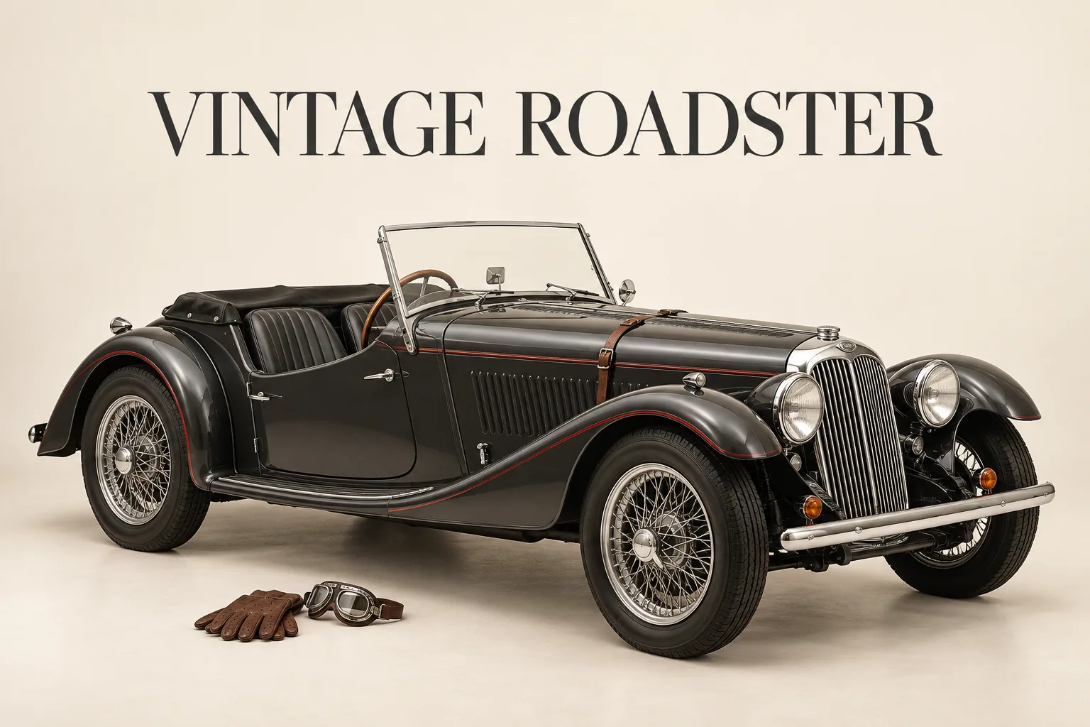 光岡自動車「LA1」で、いま何がわかる？ 公式ティザーを読む의 VINTAGE ROADSTER 관련 대표 이미지