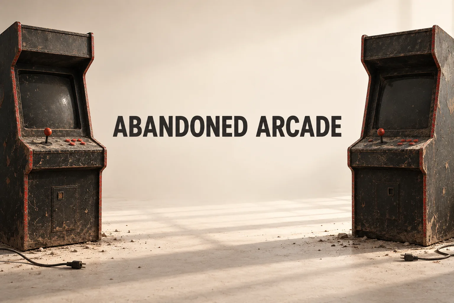奥ヶ淵商店街の怖さはどこから来る？再開発の儀式と廃墟探索モード의 ABANDONED ARCADE 관련 대표 이미지