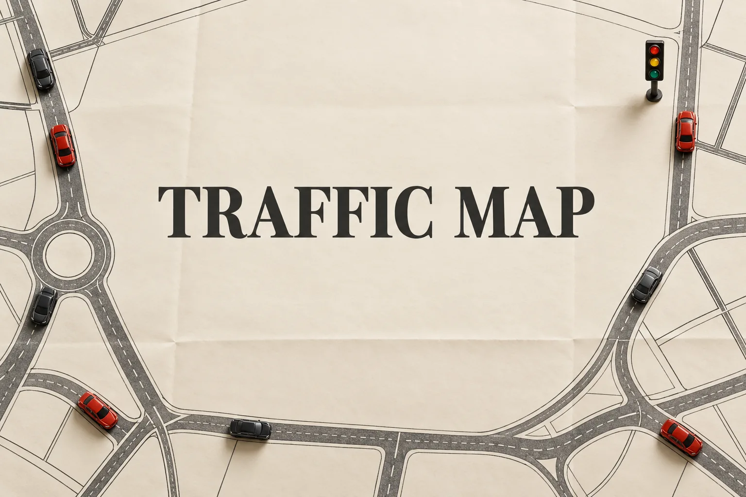 渋滞情報は「今」と「これから」を分けて見る의 TRAFFIC MAP 관련 대표 이미지